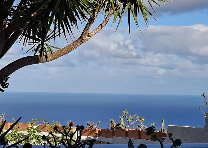 Apartment Tenerife Casa De Sancho Pansa With Terrace And Garden 600m2 And Ocean And Teide View Icod De Los Vinos